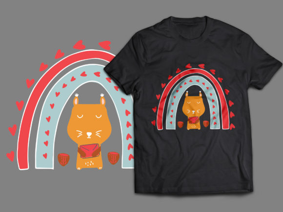 A Messege for You Rainbow Tshirt Design