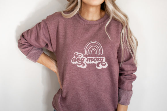 Dog Mom Rainbow Svg T Shirt Design