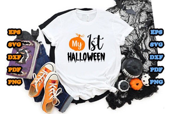My 1st Halloween Svg Graphics