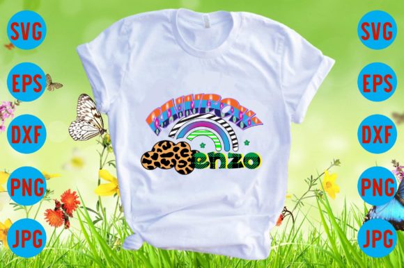 Rainbow Enzo: Graphics for T-Shirt Designs