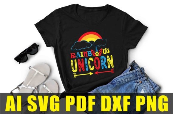 Rainbw Unicorn Svg Review