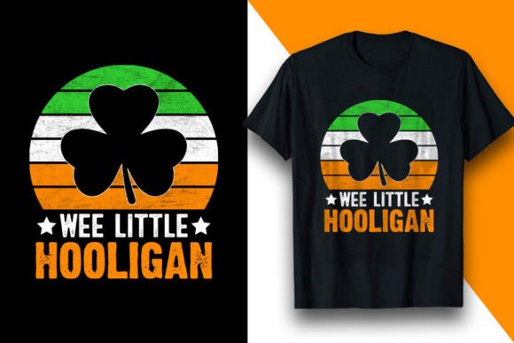 Wee Little St Patricks Day Tshirt Design